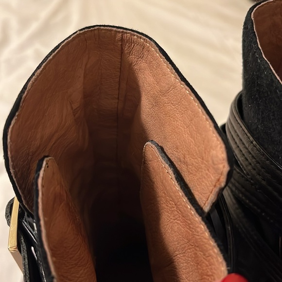 Louise et Cie Black Suede 3in Boot - Picture 8 of 10